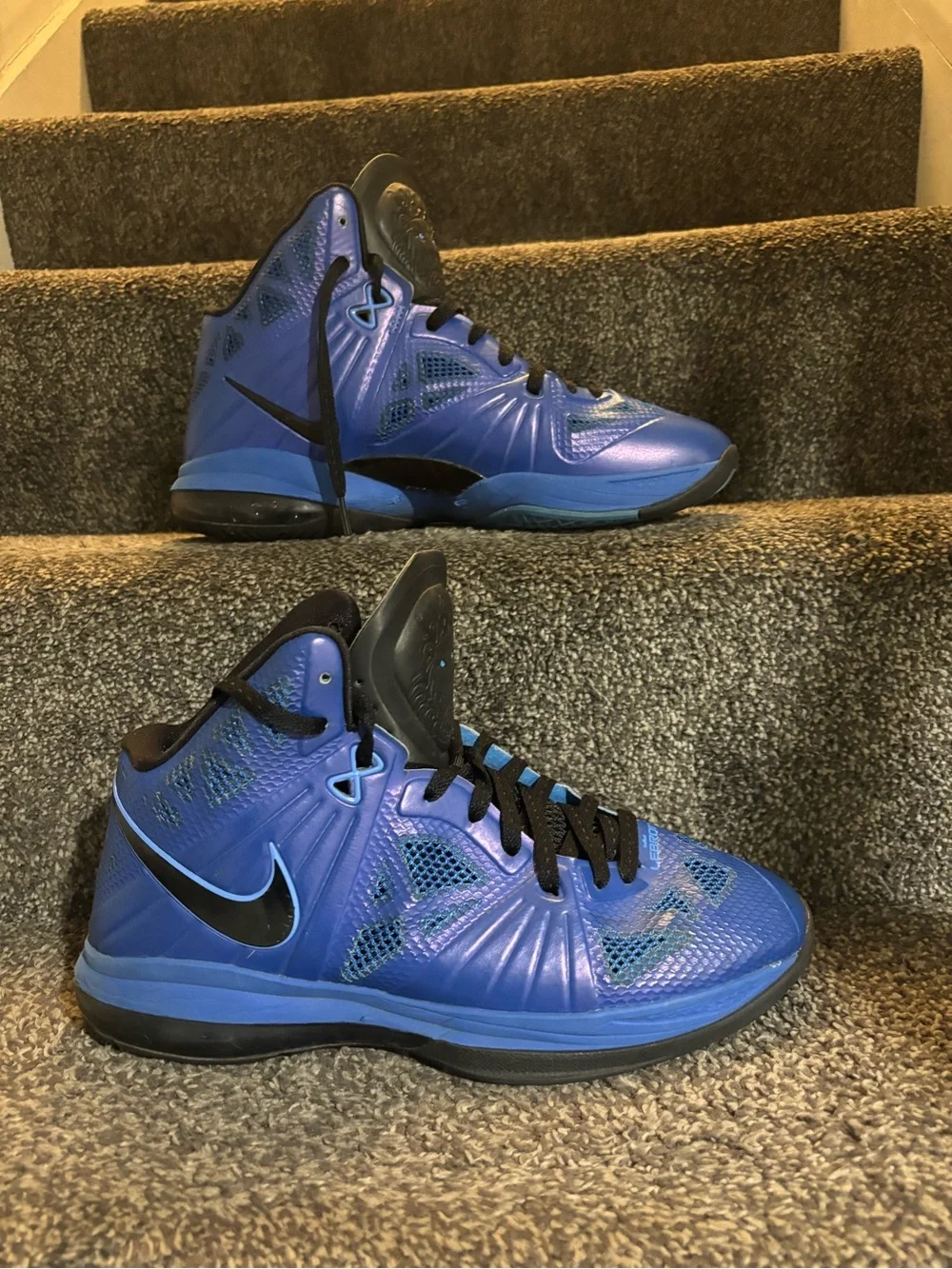 Nike LeBron 8 PS Varsity Royal Sneakers Men’s Size 12 excellent condition